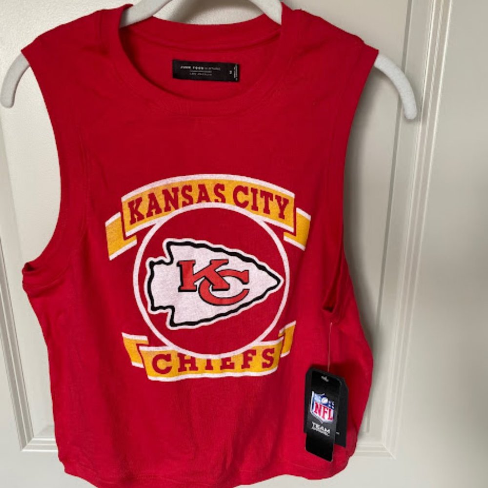 KC CHIEFS Red Muscle Tank Top - NWT